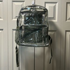 Clear Full Size Backpack